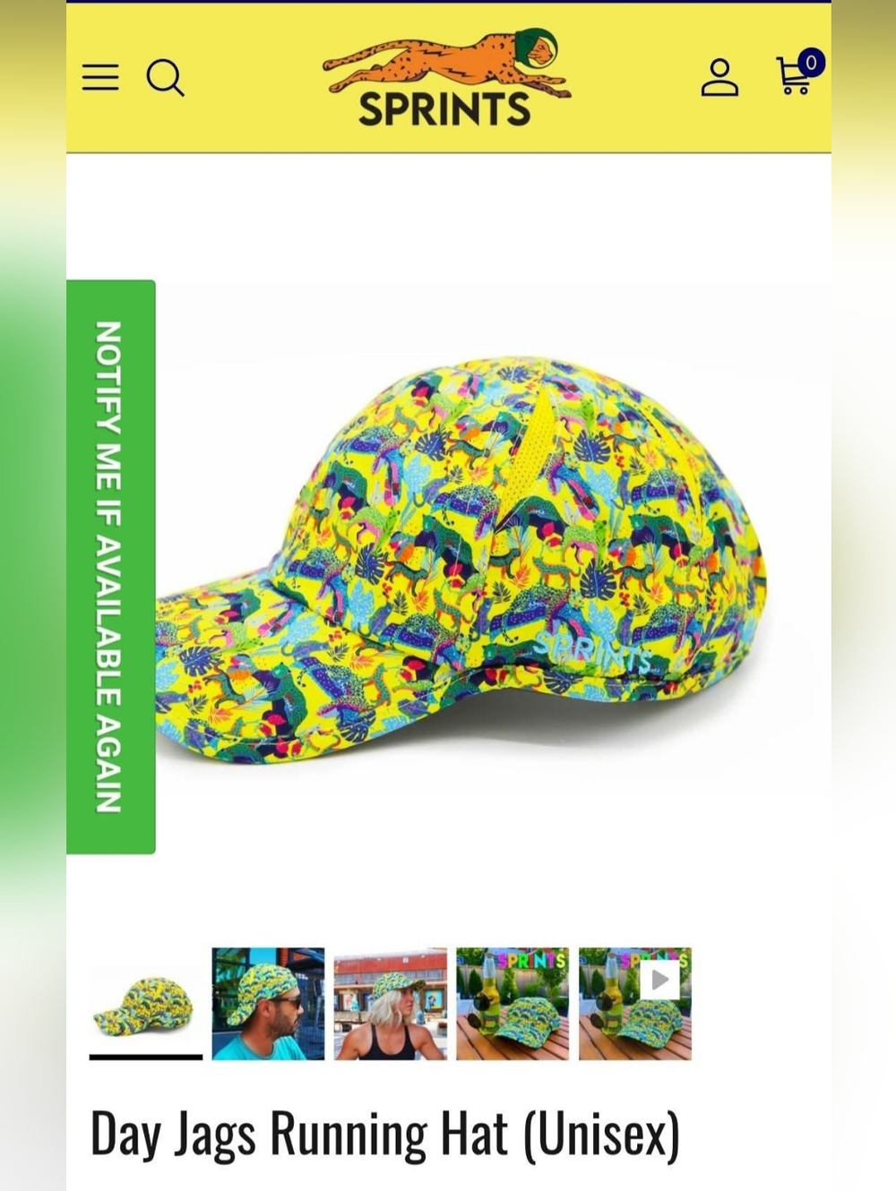 Day Jags Hat from Sprints. ISO.